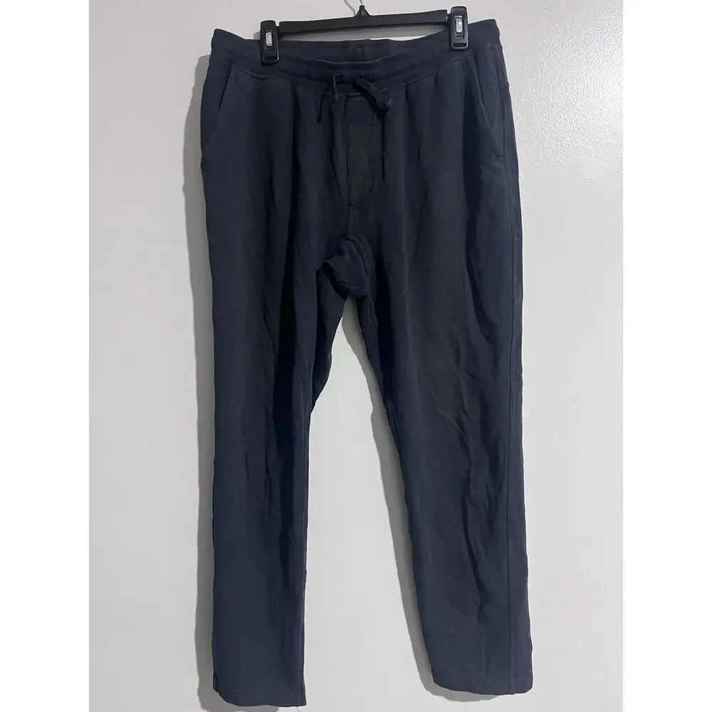 Duluth Trading Co. Pants Mens 34x28 Black Jogger Relaxed Fit Drawstring Pockets